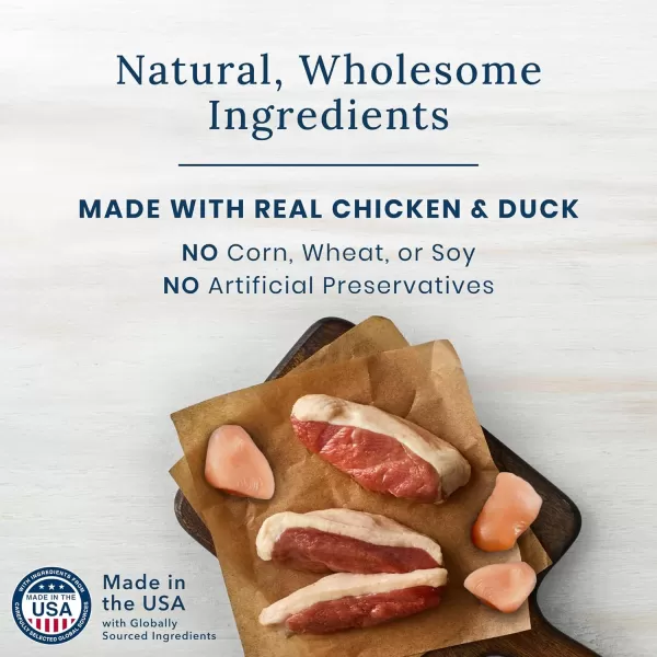 imageBlue Buffalo Nudges Jerky Cuts Natural Dog TreatsChicken and Duck 225 Pound Pack of 1