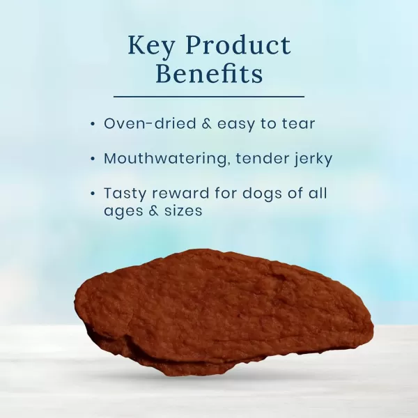 imageBlue Buffalo Nudges Jerky Cuts Natural Dog TreatsSteak 10 Ounce Pack of 1
