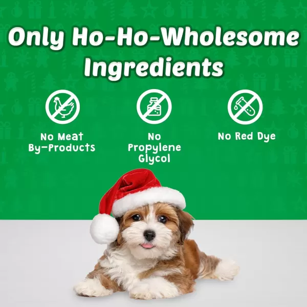 imageBlue Buffalo Santa Snacks Natural Soft Dog Treats Chicken 45ozSanta Snacks  Chicken 45 Ounce Pack of 1