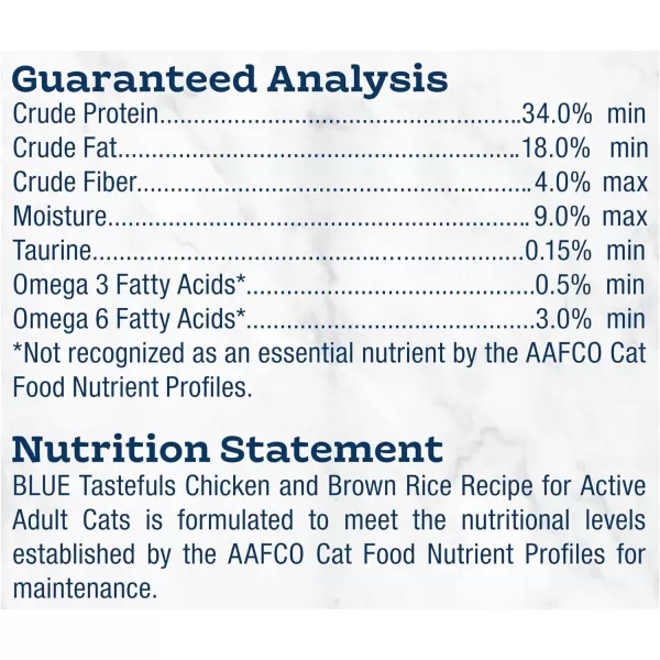 imageBlue Buffalo Tastefuls Active Natural Adult Dry Cat Food Chicken 3lb bagBlue Buffalo Tastefuls Active Natural Adult Dry Cat Food Chicken 3lb bag