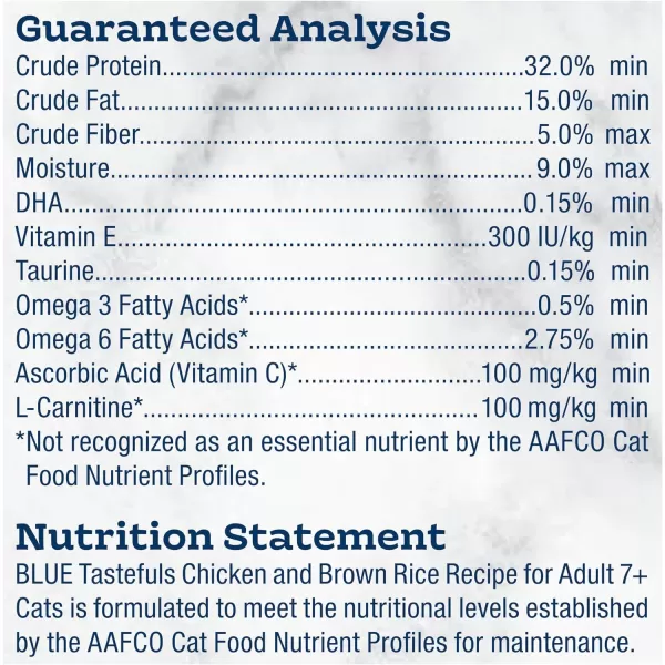 imageBlue Buffalo Tastefuls Adult 7 Natural Cat Food Bundle Dry Cat Food and Wet Cat Food Chicken 3lb Dry Food  3oz cans 24ctDry Cat Food Chicken amp Brown Rice 3 Pound Pack of 1
