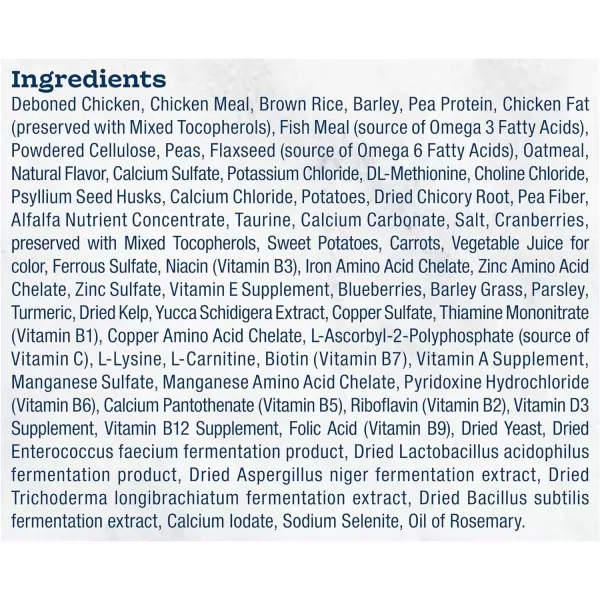 imageBlue Buffalo Tastefuls Hairball Control Natural Adult Dry Cat Food Chicken 15lb bagBlue Buffalo Tastefuls Hairball Control Natural Adult Dry Cat Food Chicken 15lb bag