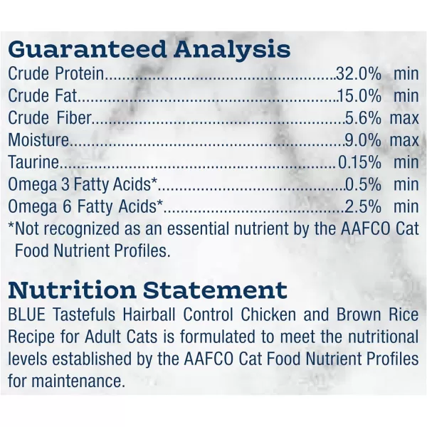 imageBlue Buffalo Tastefuls Hairball Control Natural Adult Dry Cat Food Chicken 3lb bagBlue Buffalo Tastefuls Hairball Control Natural Adult Dry Cat Food Chicken 3lb bag