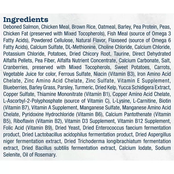imageBlue Buffalo Tastefuls Indoor Natural Adult Dry Cat Food Chicken 7lb bagSalmon amp Brown Rice 15 Pound Pack of 1
