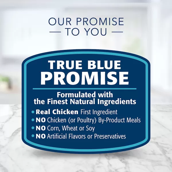 imageBlue Buffalo Tastefuls Natural Tender Morsels Wet Cat Food Chicken Entre 55oz cans Pack of 24Chicken 3 Ounce Pack of 24