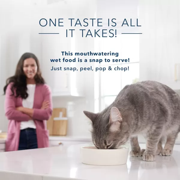 imageBlue Buffalo Tastefuls Spoonless Singles Adult Pate Wet Cat Food Variety Pack Chicken and Turkey Entres 26oz TwinPack Trays 12 Count  6 of Each FlavorChicken amp Turkey