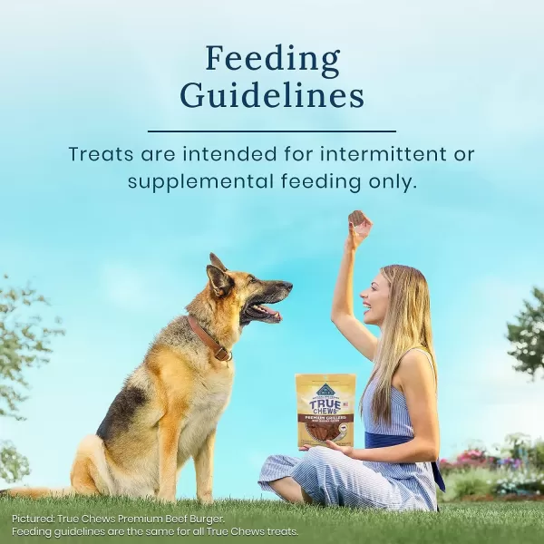 imageBlue Buffalo True Chews Premium Jerky Cuts Natural Dog Treats Duck 22 oz bagChicken 12 Ounce Pack of 1
