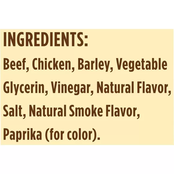 imageBlue Buffalo True Chews Premium Natural Dog Treats Pork and Chicken Sausage 14 oz bagBeef Burger 10 Ounce Pack of 1