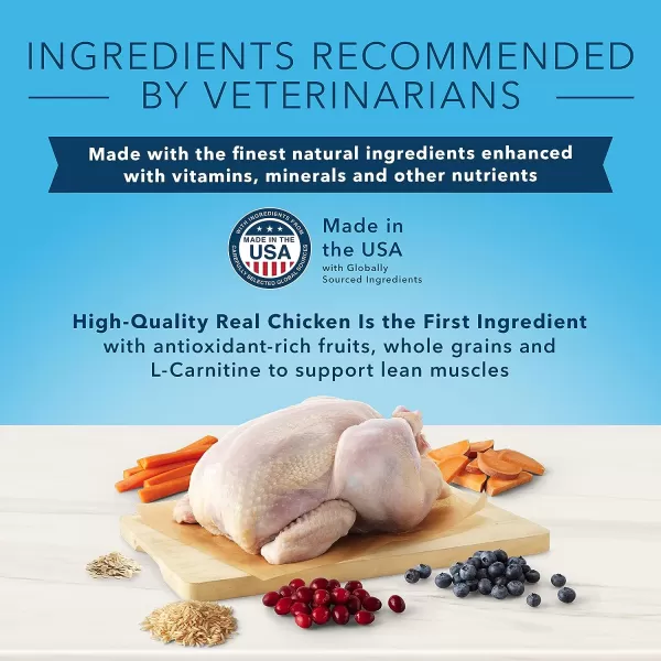 imageBlue Buffalo True Solutions Best Life Natural Medium Breed Adult Dry Dog Food Chicken 4lb11 Pound Pack of 1 Dry Dog Food