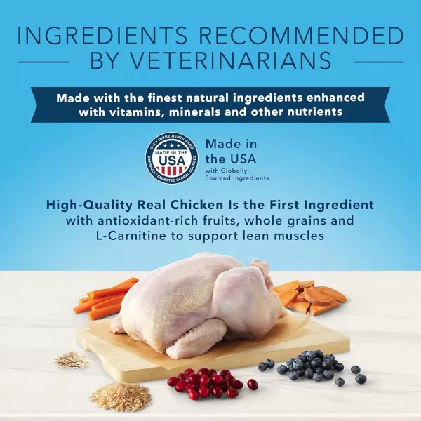 imageBlue Buffalo True Solutions Best Life Natural Medium Breed Adult Dry Dog Food Chicken 4lb24 Pound Pack of 1 Dry Dog Food