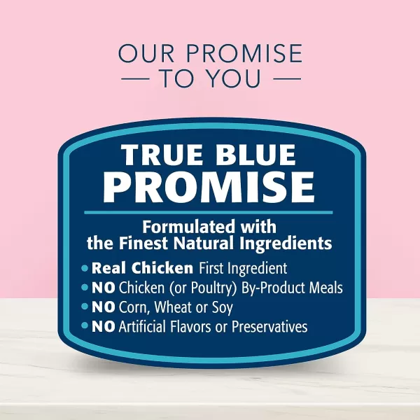 imageBlue Buffalo True Solutions Blissful Belly Natural Digestive Care Adult Dry Cat Food Chicken 11lbWet Cat Food Chicken 3 Ounce Pack of 24