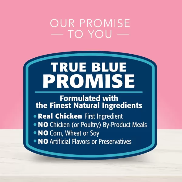 imageBlue Buffalo True Solutions Blissful Belly Natural Digestive Care Adult Dry Dog Food Chicken 24lbChicken Wet Dog Food 125 Ounce Pack of 12
