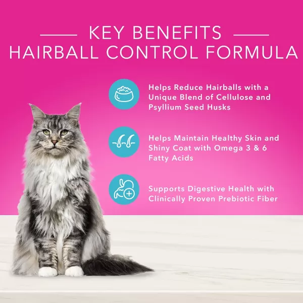 imageBlue Buffalo True Solutions Hairball Control Natural Adult Dry Cat Food Chicken 11lbChicken 35 Pound Pack of 1