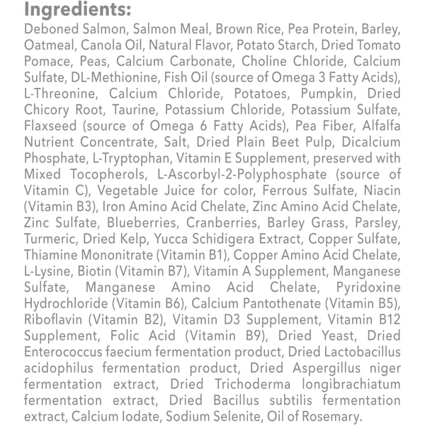 imageBlue Buffalo True Solutions Perfect Skin amp Coat Natural Adult Wet Cat Food Whitefish 3oz cans Pack of 24Dry Cat Food Salmon 35 Pound Pack of 1