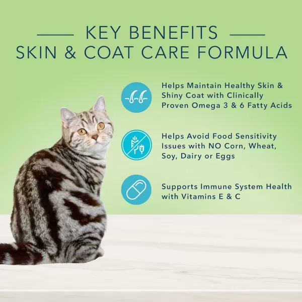 imageBlue Buffalo True Solutions Perfect Skin amp Coat Natural Adult Wet Cat Food Whitefish 3oz cans Pack of 24Wet Cat Food Whitefish 3 Ounce Pack of 24