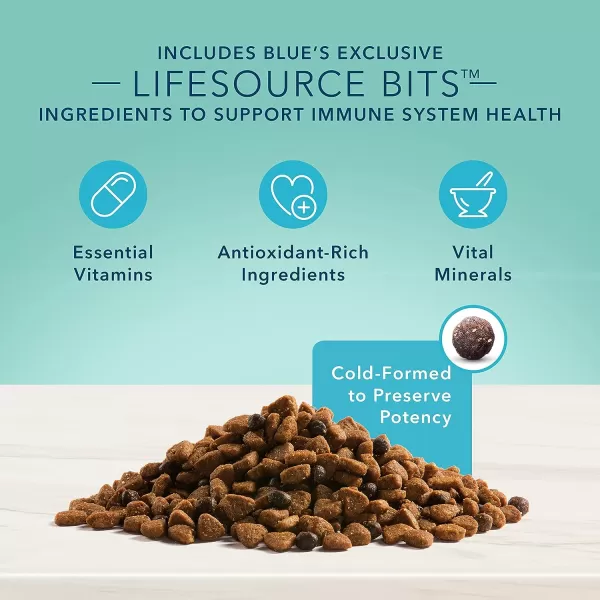 imageBlue Buffalo True Solutions Small amp Mighty Natural Small Breed Adult Dry Dog Food Chicken 4lbChicken Dry Dog Food 4 Pound Pack of 1