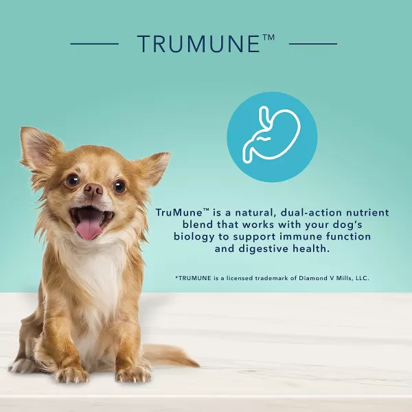 imageBlue Buffalo True Solutions Small amp Mighty Natural Small Breed Adult Dry Dog Food Chicken 4lbChicken Dry Dog Food 4 Pound Pack of 1