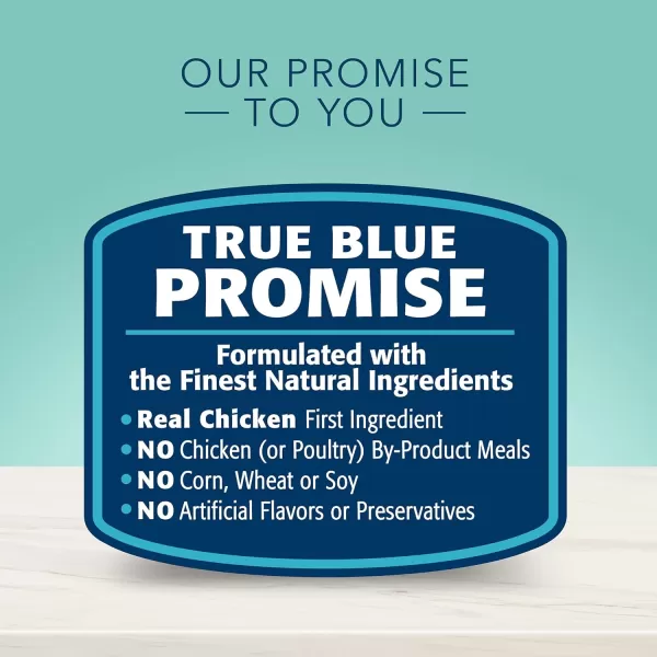 imageBlue Buffalo True Solutions Small amp Mighty Natural Small Breed Adult Dry Dog Food Chicken 4lbChicken Dry Dog Food 4 Pound Pack of 1