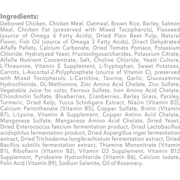 imageBlue Buffalo True Solutions Top Form Natural Active Breed Adult Dry Dog Food Chicken 4lbDry Dog Food 4 Pound Pack of 1