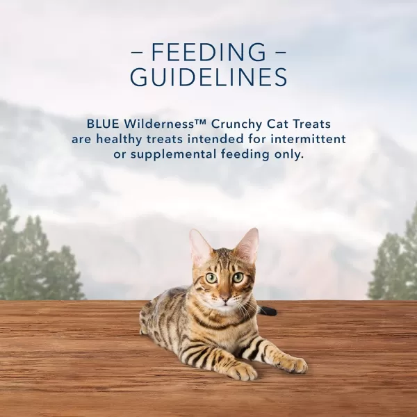 imageBlue Buffalo Wilderness Crunchy Cat Treats Salmon 2oz Bag 12 PackChicken 12 Ounce Pack of 1