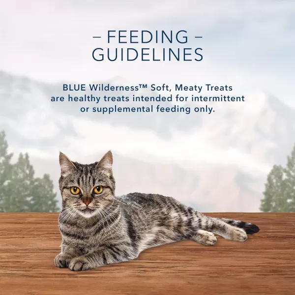 imageBlue Buffalo Wilderness Grain Free SoftMoist Cat Treats Chicken amp Salmon 2oz BagChicken amp Salmon 8 Ounce Pack of 1