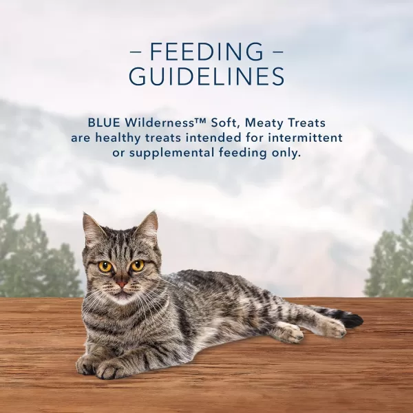 imageBlue Buffalo Wilderness Grain Free SoftMoist Cat Treats Chicken amp Salmon 2oz BagChicken amp Trout 2 Ounce Pack of 1