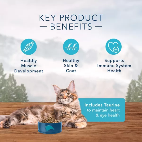 imageBlue Buffalo Wilderness High Protein Natural Adult Dry Cat Food Duck 5lbRed Meat 10 Pound Pack of 1