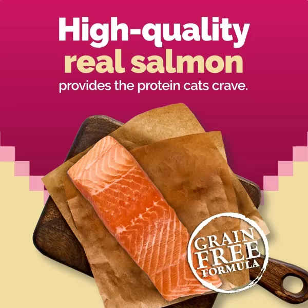 imageBlue Buffalo Wilderness High Protein Natural Adult Dry Cat Food Duck 5lbSalmon 5 Pound Pack of 1