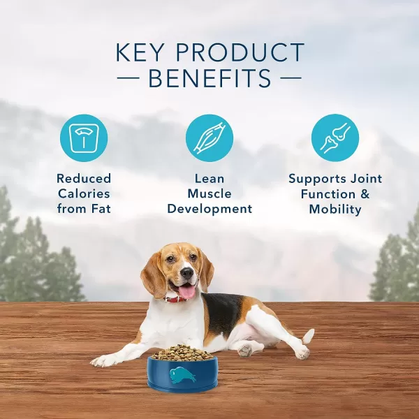 imageBlue Buffalo Wilderness High Protein Natural Adult Healthy Weight Dry Dog Food Chicken 45lbChicken 24 Pound Pack of 1