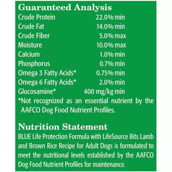 imageBlue Buffalo Wilderness High Protein Natural Adult Healthy Weight Dry Dog Food Chicken 45lbLamb 2424 LB