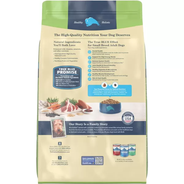 imageBlue Buffalo Wilderness High Protein Natural Adult Healthy Weight Dry Dog Food Chicken 45lbLamb amp Brown Rice 15 Pound Pack of 1