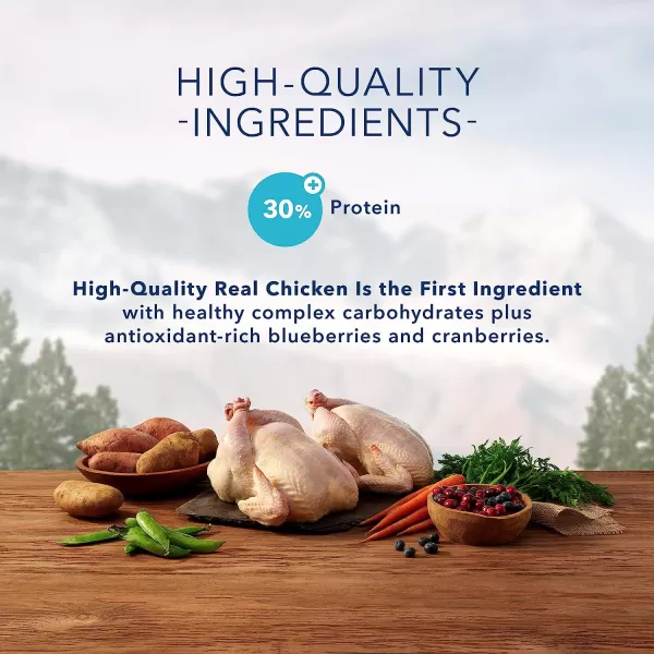 imageBlue Buffalo Wilderness High Protein Natural Adult Indoor Dry Cat Food Chicken 11lbChicken 11 Pound Pack of 1