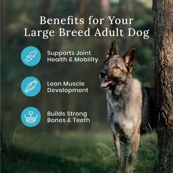 imageBlue Buffalo Wilderness High Protein Natural Large Breed Healthy Weight Adult Dry Dog Food Plus Wholesome Grains Chicken 28 lb Bag28 Pound Pack of 1