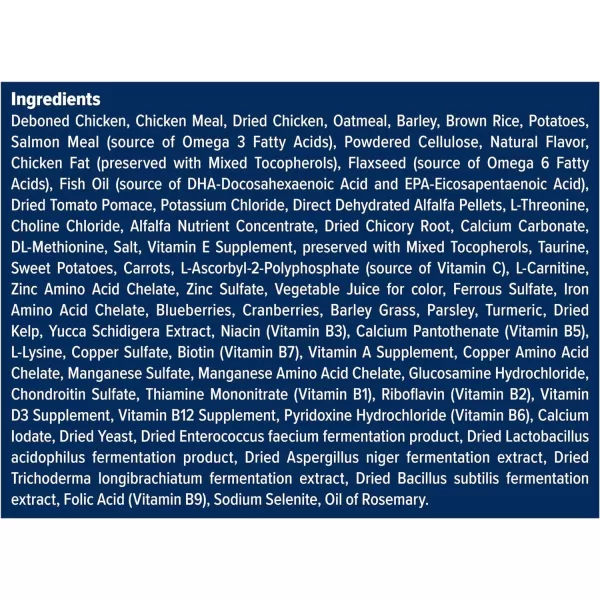 imageBlue Buffalo Wilderness High Protein Natural Senior Dry Dog Food plus Wholesome Grains Chicken 24 lb bag24 Pound Pack of 1