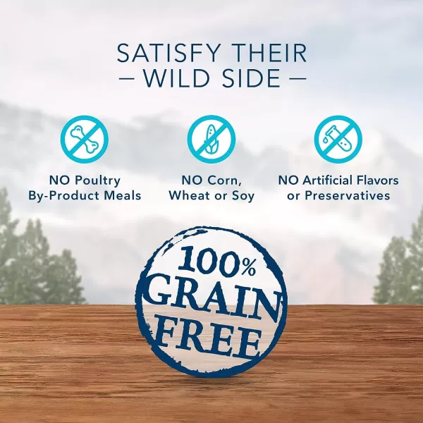 imageBlue Buffalo Wilderness Rocky Mountain Recipe High Protein Grain Free Crunchy Dog Treats Biscuits Red Meat 8oz bagRed Meat 8 Ounce Pack of 1