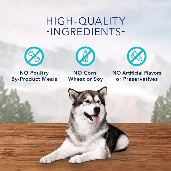 imageBlue Buffalo Wilderness Rocky Mountain Recipe High Protein Grain Free Crunchy Dog Treats Biscuits Red Meat 8oz bagRed Meat 8 Ounce Pack of 1