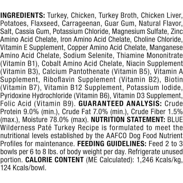 imageBlue Buffalo Wilderness Trail Trays High Protein Natural Adult Wet Dog Food Cups Beef Grill 35oz Pack of 12Turkey Grill 35 Ounce Pack of 12