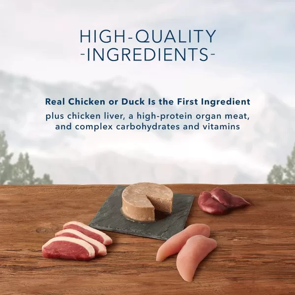 imageBlue Buffalo Wilderness Trail Trays High Protein Natural Adult Wet Dog Food Cups Beef Grill 35oz Pack of 12Variety Pack Chicken amp Duck Bundle 35oz Pack of 24