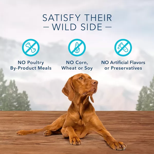 imageBlue Buffalo Wilderness Trail Treats High Protein Grain Free Crunchy Dog Treats Biscuits Salmon Recipe 24oz BagDuck 10 Ounce Pack of 1