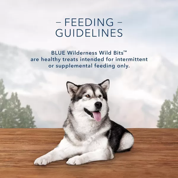 imageBlue Buffalo Wilderness Trail Treats Wild Bits High Protein Grain Free SoftMoist Training Dog Treats Chicken Recipe 10oz bagBUNDLE Salmon amp Chicken 10 Ounce Pack of 2