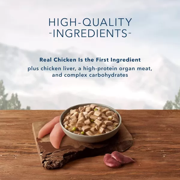 imageBlue Buffalo Wilderness Wolf Creek Stew High Protein Natural Wet Dog Food Savory Salmon Stew in gravy 125oz cans Pack of 12Chicken Stew 125 Ounce Pack of 12