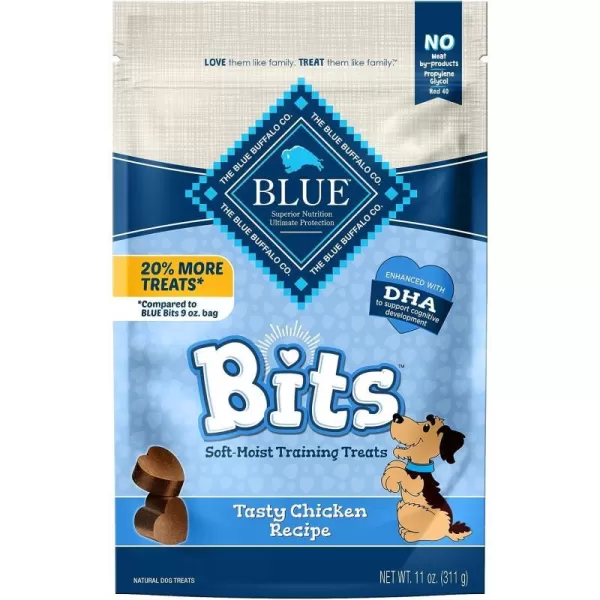 imageBlue Buffalo Boo Bits Natural Soft Dog Treats Chicken Halloween Dog Treats 45ozChicken 11 Ounce Pack of 1