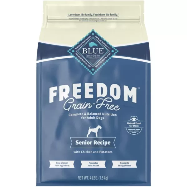 Dry Dog Food 4 Pound (Pack of 1)
