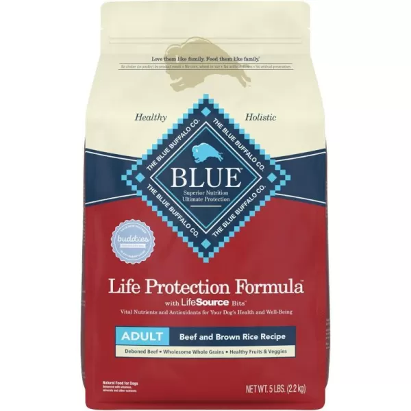 Beef & Brown Rice 5 Pound (Pack of 1)