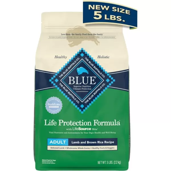 Lamb & Brown Rice 5 Pound (Pack of 1)
