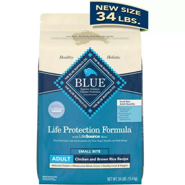 Small Bite Chicken & Brown Rice 34 Pound (Pack of 1)