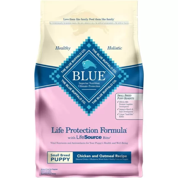 imageBlue Buffalo Life Protection Formula Natural Puppy Small Breed Dry Dog Food Chicken and Oatmeal 6lbBlue Buffalo Life Protection Formula Natural Puppy Small Breed Dry Dog Food Chicken and Oatmeal 6lb