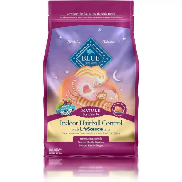 imageBlue Buffalo Tastefuls Hairball Control Natural Adult 7 Dry Cat Food Chicken 7lb bagBlue Buffalo Tastefuls Hairball Control Natural Adult 7 Dry Cat Food Chicken 7lb bag