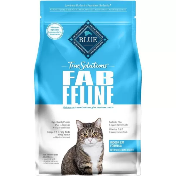 imageBlue Buffalo True Solutions Fab Feline Natural Indoor Adult Dry Cat Food Chicken 35lbBlue Buffalo True Solutions Fab Feline Natural Indoor Adult Dry Cat Food Chicken 35lb