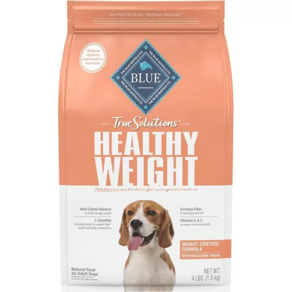 imageBlue Buffalo True Solutions Healthy Weight Natural Weight Control Adult Dry Dog Food Chicken 4lbBlue Buffalo True Solutions Healthy Weight Natural Weight Control Adult Dry Dog Food Chicken 4lb